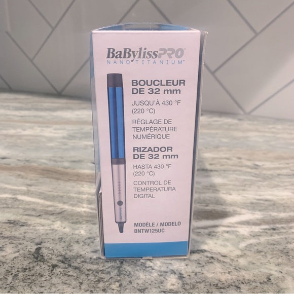 💙NWT💙 1 1/4” Babyliss Pro Nano-Titanium curling wand - Picture 4 of 11